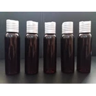 BR 100 ML PLASTIC BOTTLE of BROWN and SILVER QUALITY DISTOP 1