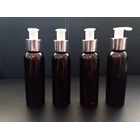 Br 100 Ml plastic bottle of Brown And Silver Quality Lotion Pump 1