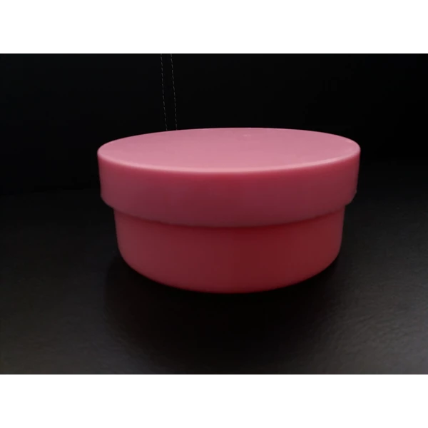 Pot Plastik Lulur Hs 250 Gram Pink-Putih