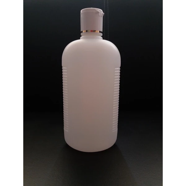 Botol Plastik Kosmetik Beaury 350 Dan Fliptop List Emas