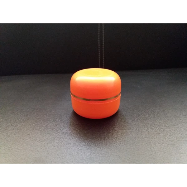 Plastic Cream pot Gg 8-10 grams of Orange-Orange