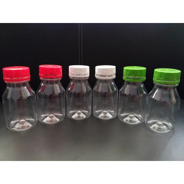 Plastic bottle 250 Ml Pst And Colorful Cover
